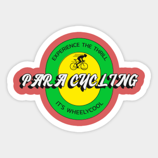 Para-cycling Sticker